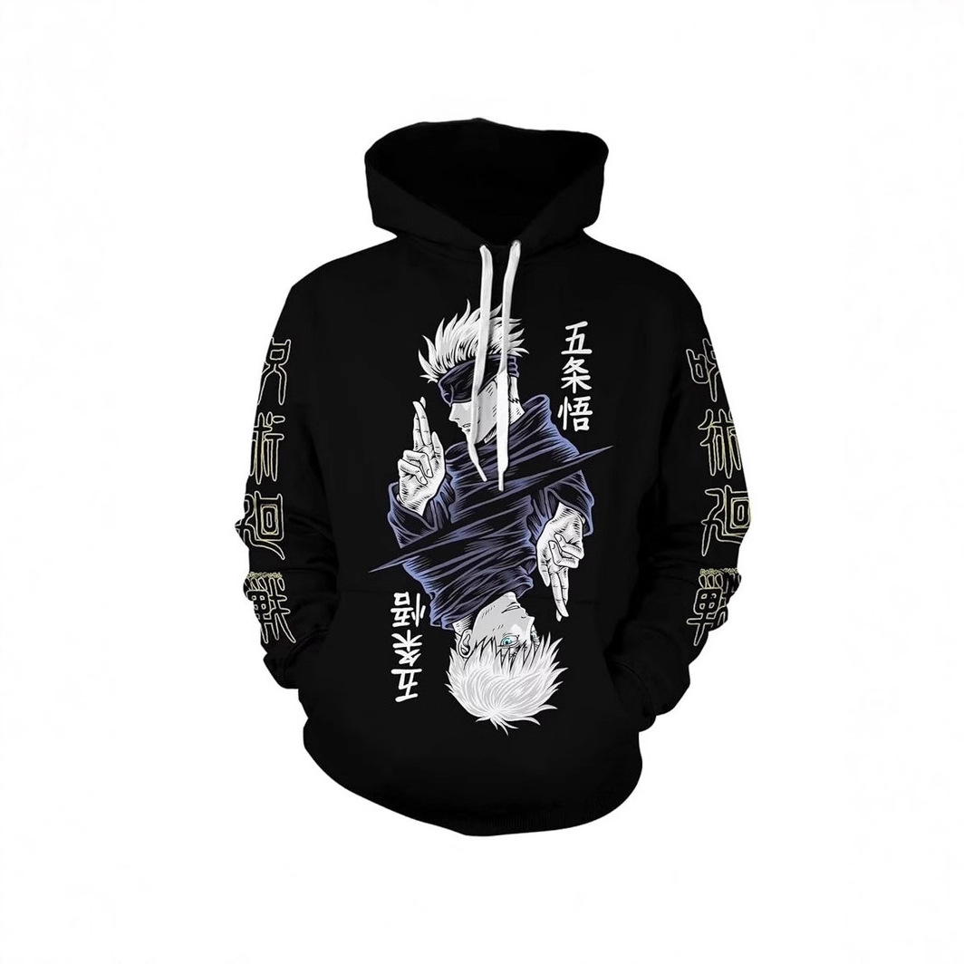 Men Accessories Unique - Anime Jujutsu Kaisen Hooded Sweatshirt 3D