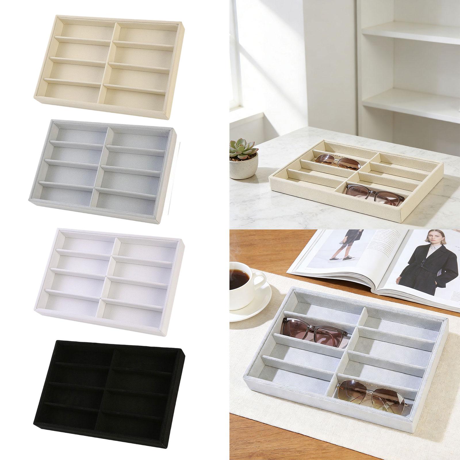 Men'S Accessories Organizer Tray - Sunglasses Holder Organizer Display Box 8