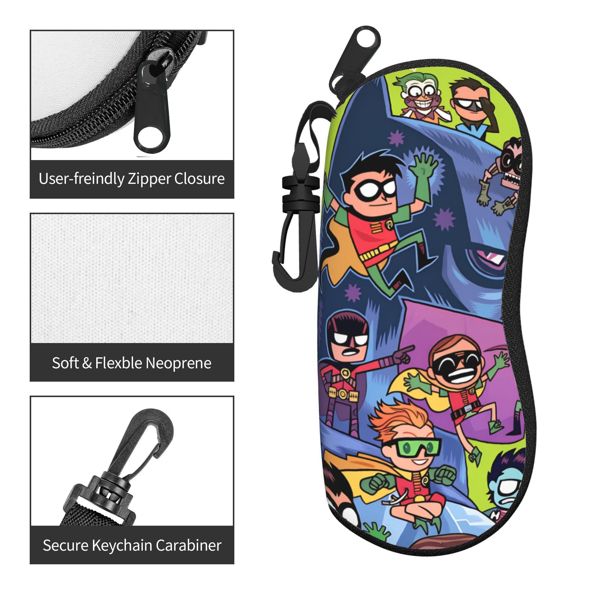 Teens Titans Go  Glasses Case  – Men'S Accessories Go Outdoors recenzja i cena