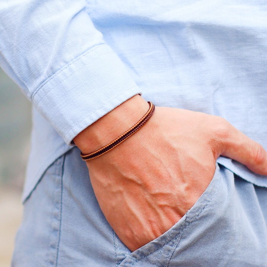 Unique Men Bracelet String Mot – Men Accessories Unique recenzja i cena