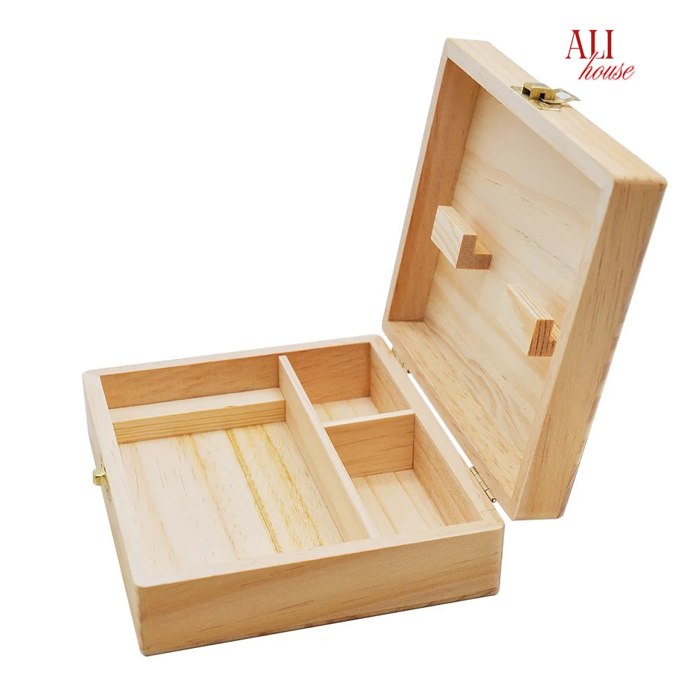 Wood Stash Box With Rolling Tr – Men'S Accessories Organizer Tray recenzja i cena
