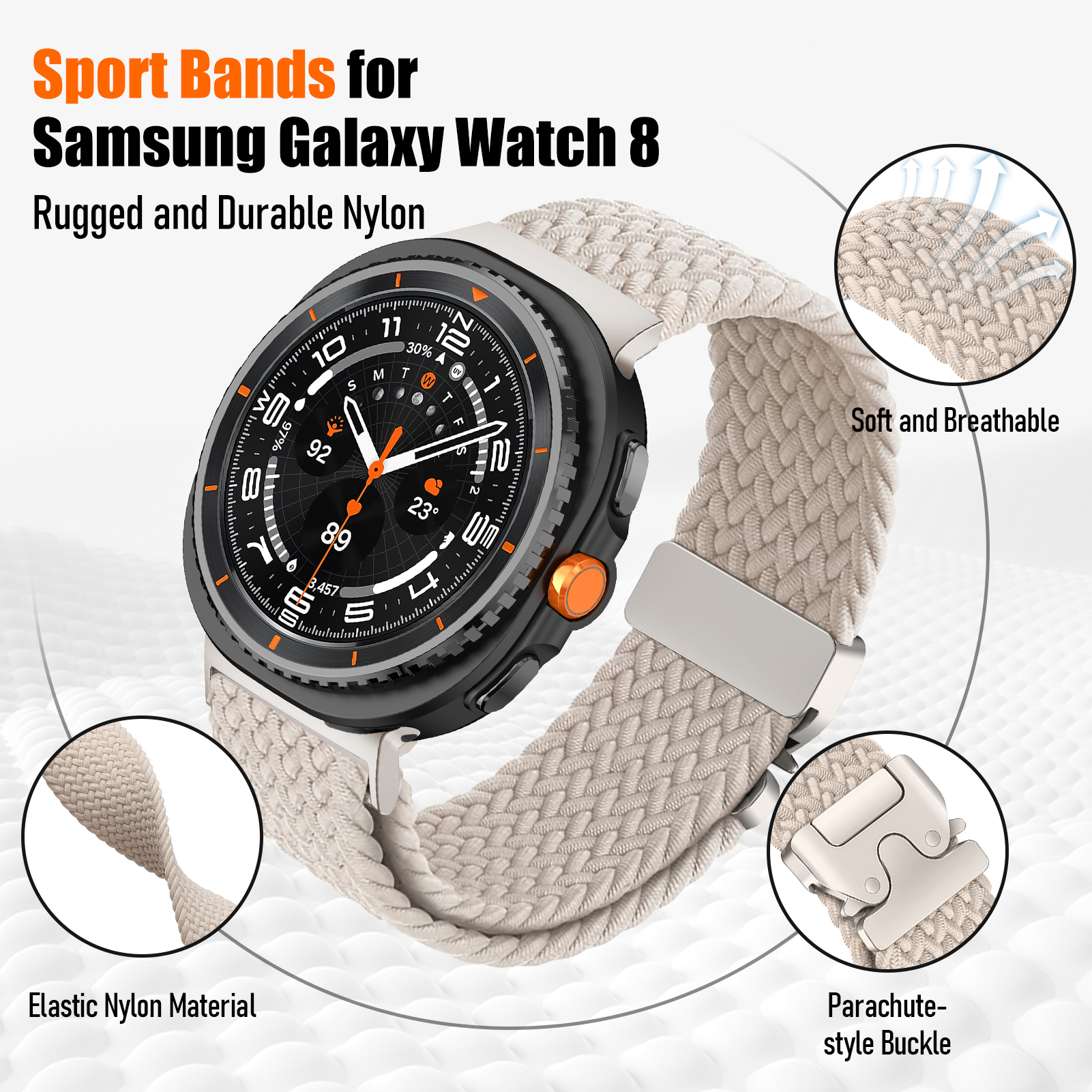 Braided For Galaxy Watch 8 Str – Men Accessories Website recenzja i cena