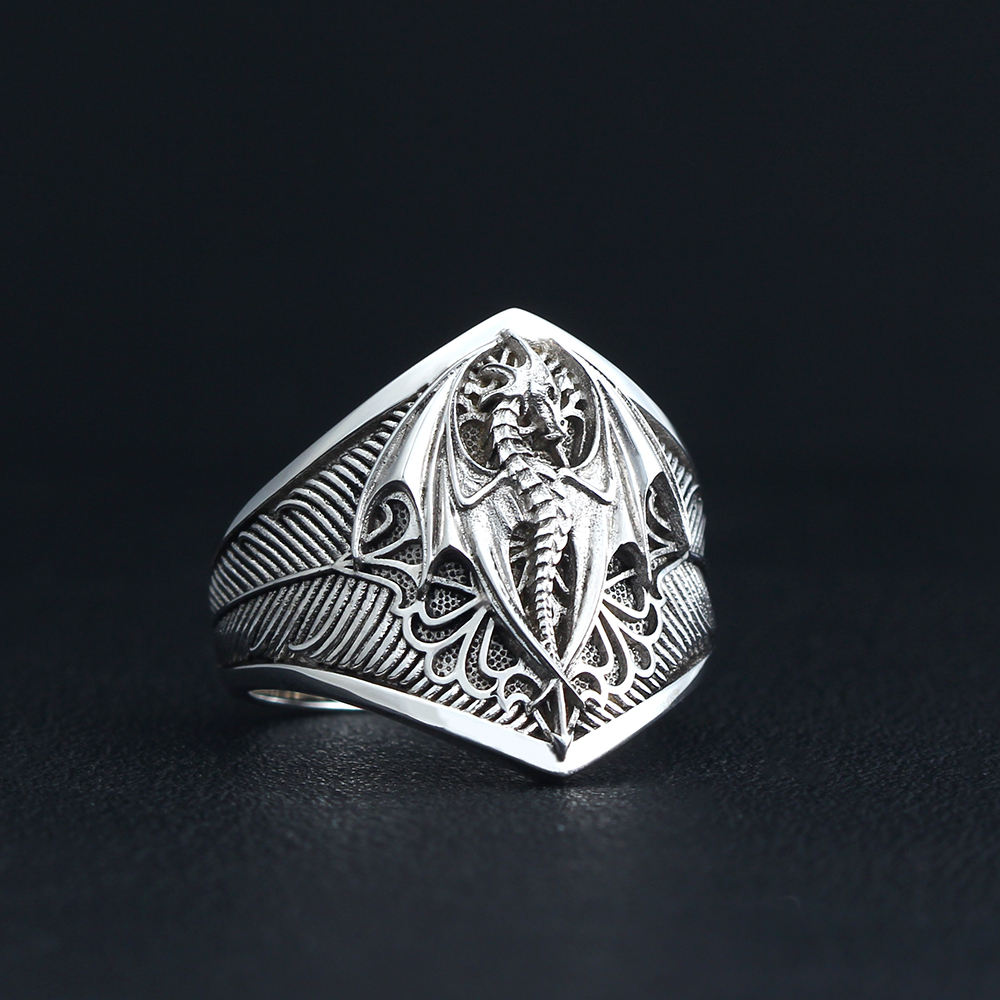 Flying Dragon Signet Vinking D – Signet Ring Men recenzja i cena
