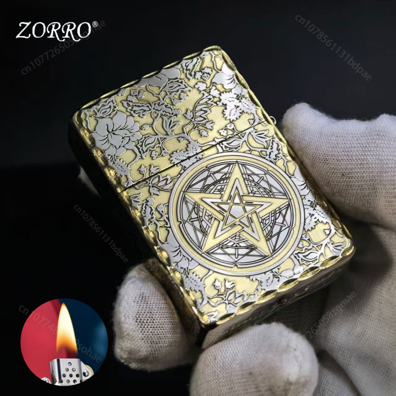 ZORRO 910S Brass Kerosines Lig – Men'S Accessories Premium recenzja i cena