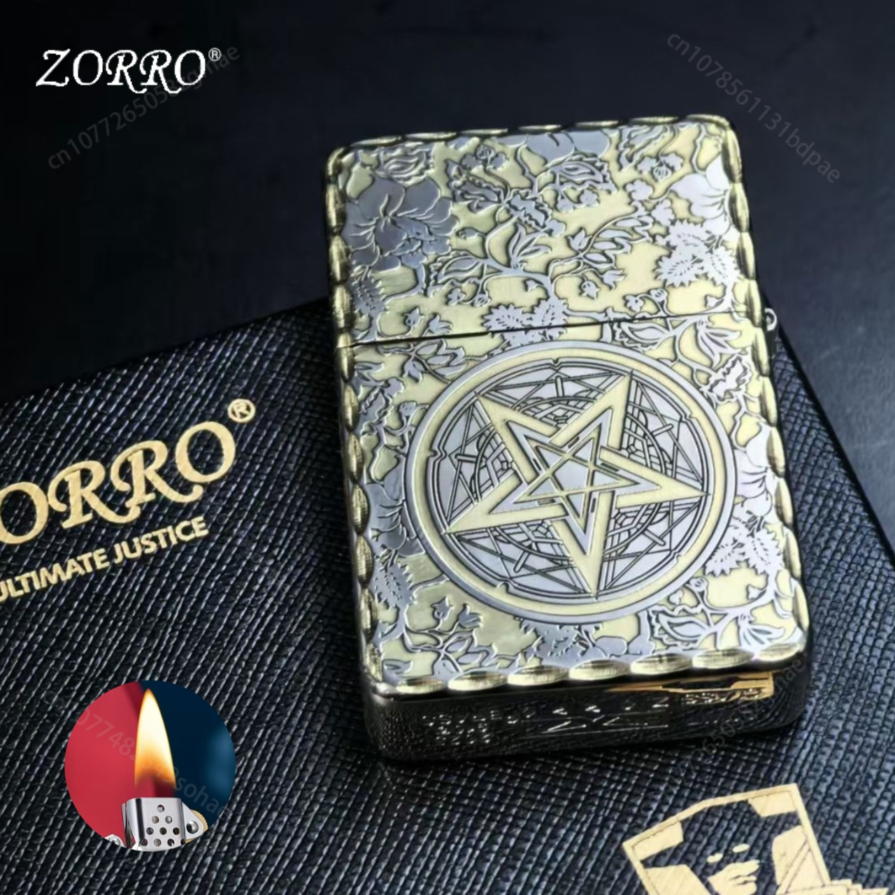 ZORRO 910S Brass Kerosines Lig – Men'S Accessories Premium recenzja i cena