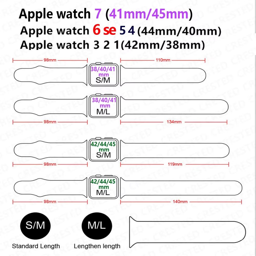 Silicone band For Apple Watch  – Men Accessories Website recenzja i cena
