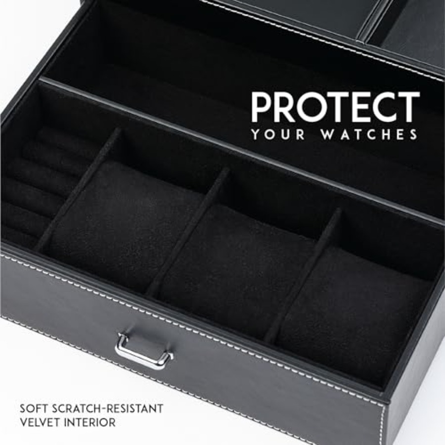 Mens Jewelry Box Organizer and – Men'S Accessories Organizer Tray recenzja i cena