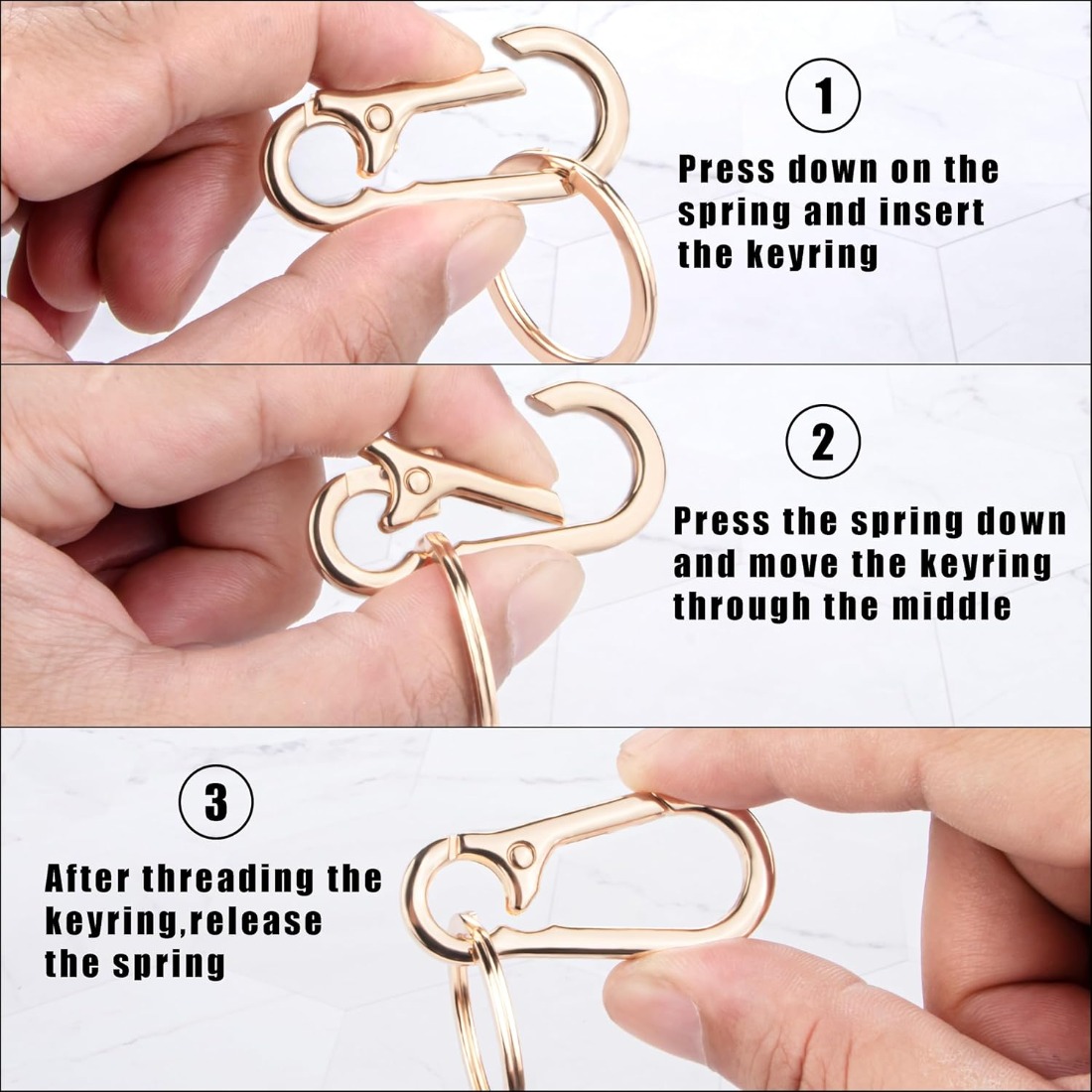 Premium Metal Keychain Clip Po – Men'S Accessories Premium recenzja i cena