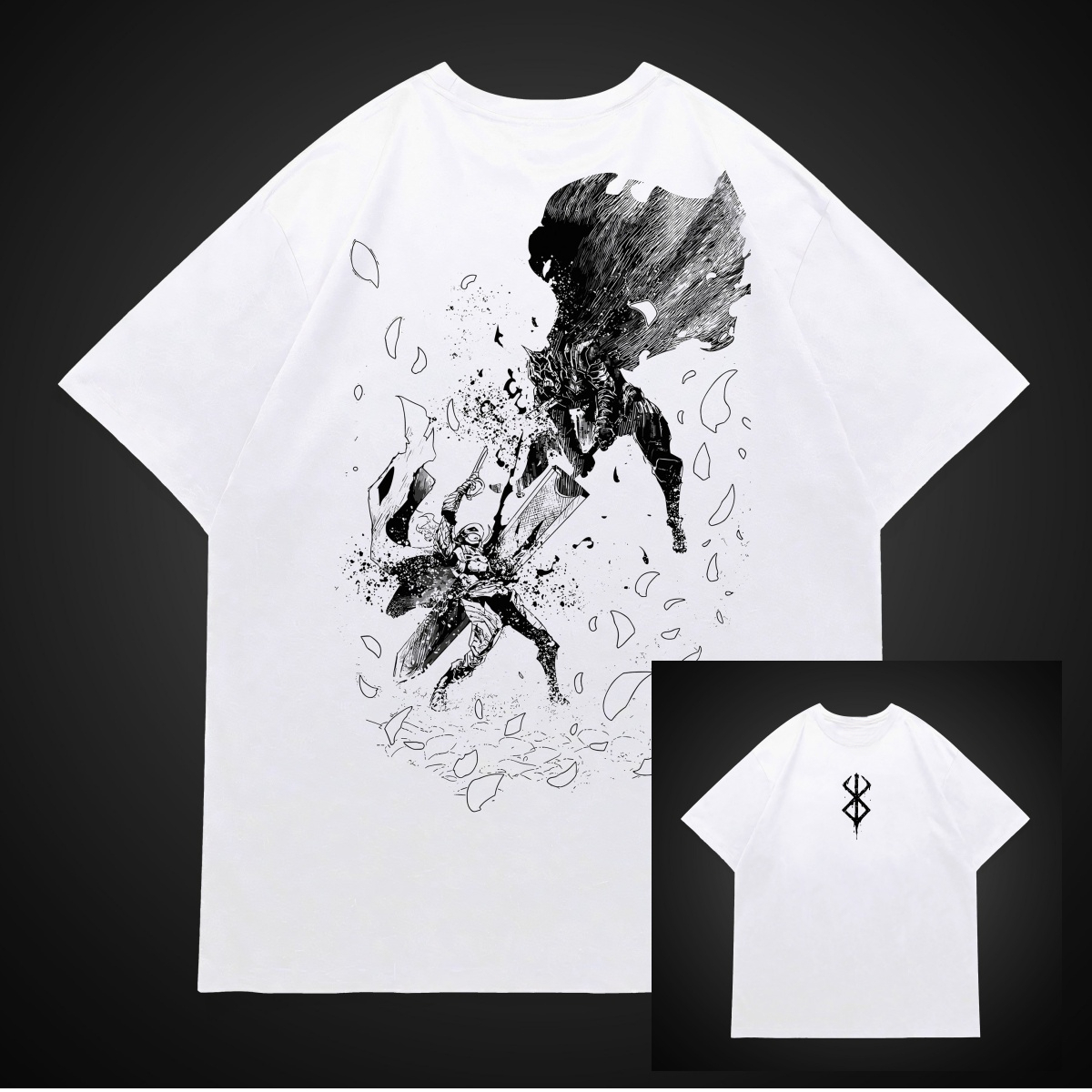 Art Black Berserk Anime T-Shir – Men Accessories Unique recenzja i cena