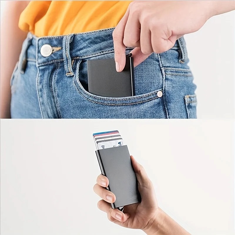 Smart Wallet Card Holder Metal – Card Case Minimalist recenzja i cena