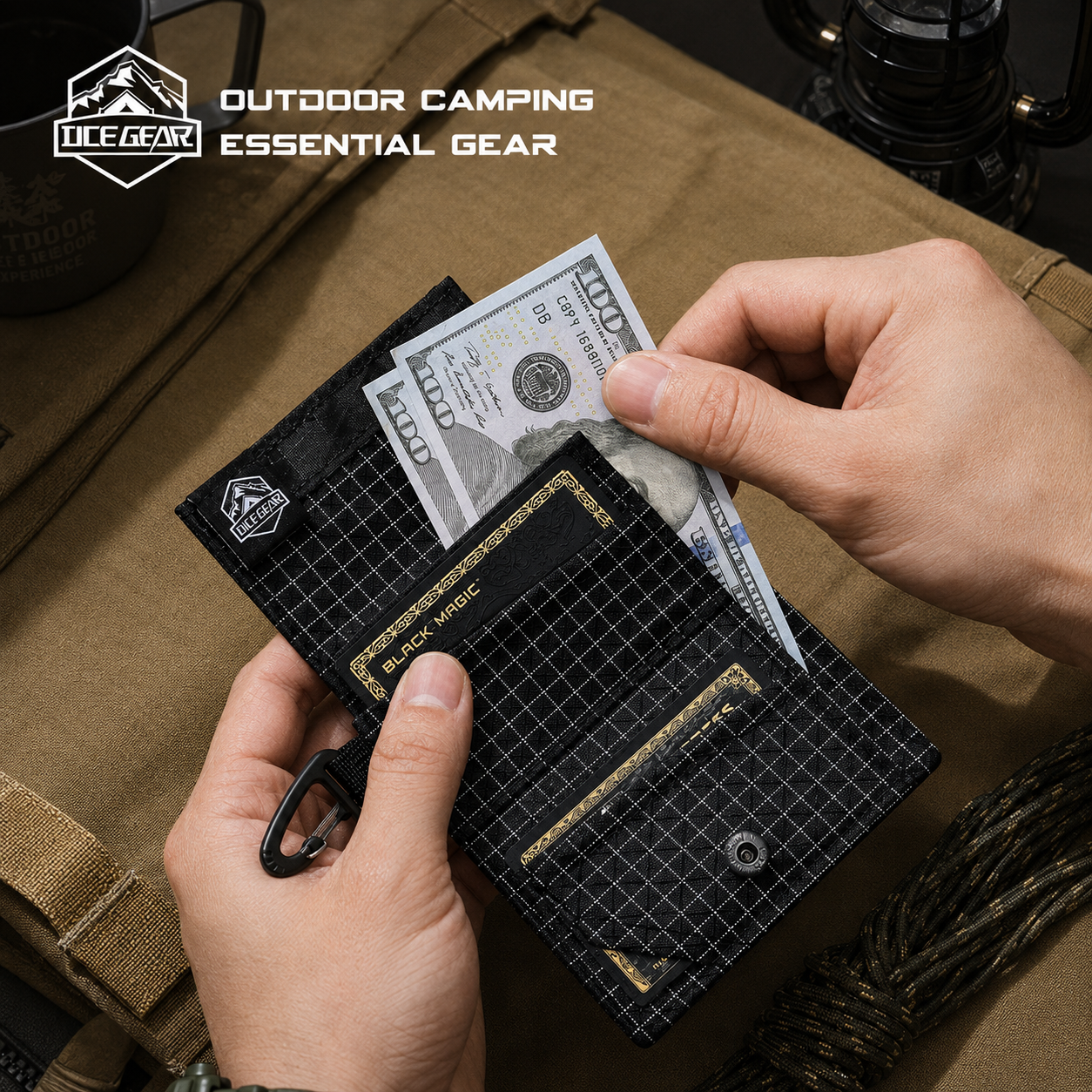 Lightweight Trifold Wallet wit – Card Case Minimalist recenzja i cena