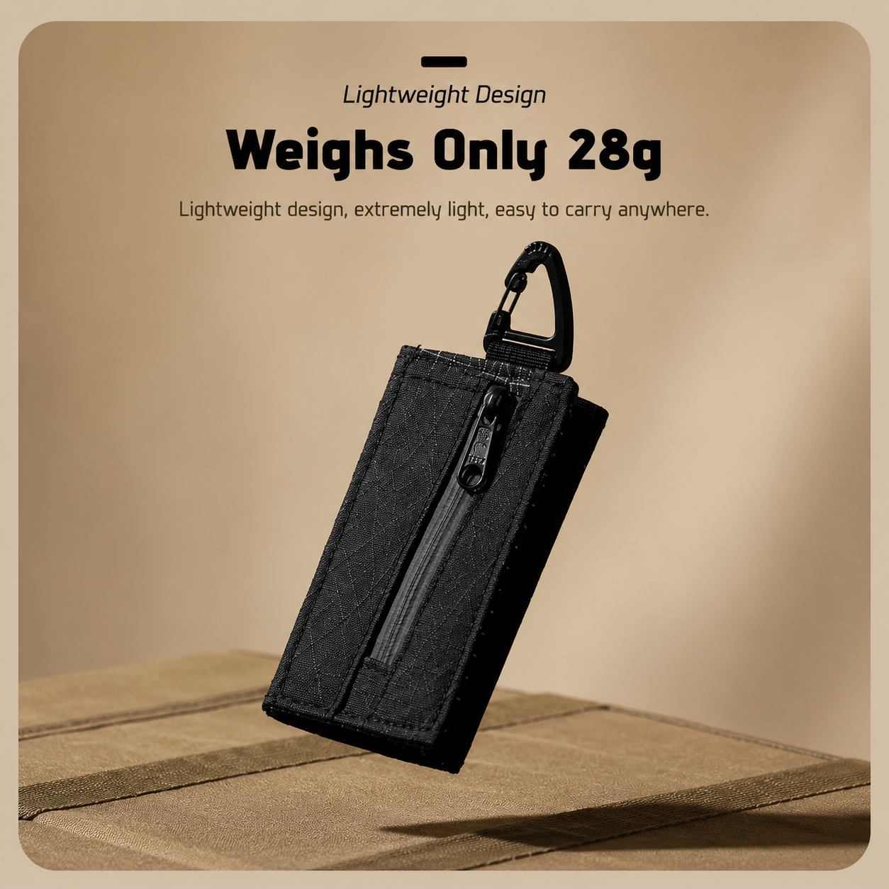 Lightweight Trifold Wallet wit – Card Case Minimalist recenzja i cena