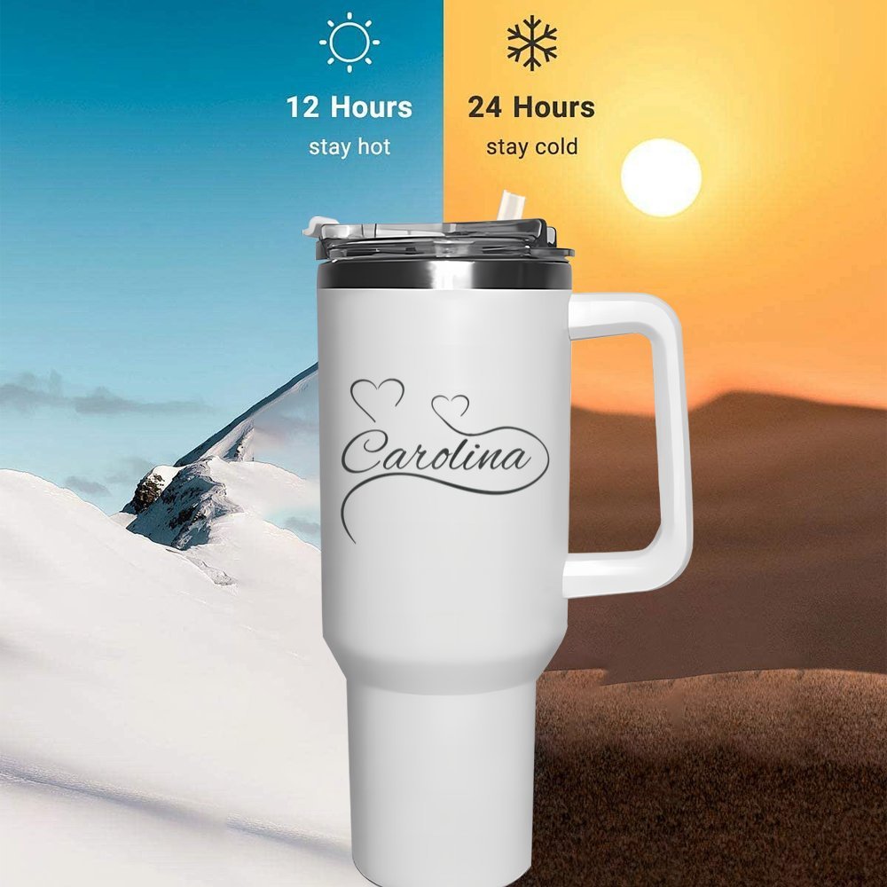 Personalized Name or Text 40oz – Flask Stainless Steel recenzja i cena