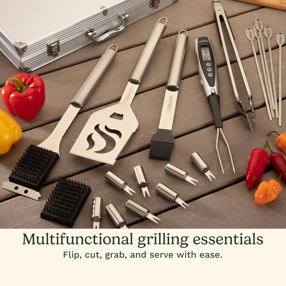 20-Piece Premium BBQ Tool Set  – Men'S Accessories Premium recenzja i cena