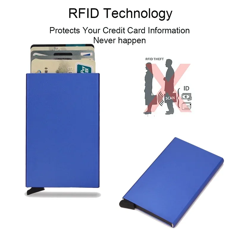 ANTI Rfid Blocking ID Bank Met – Card Case Minimalist recenzja i cena