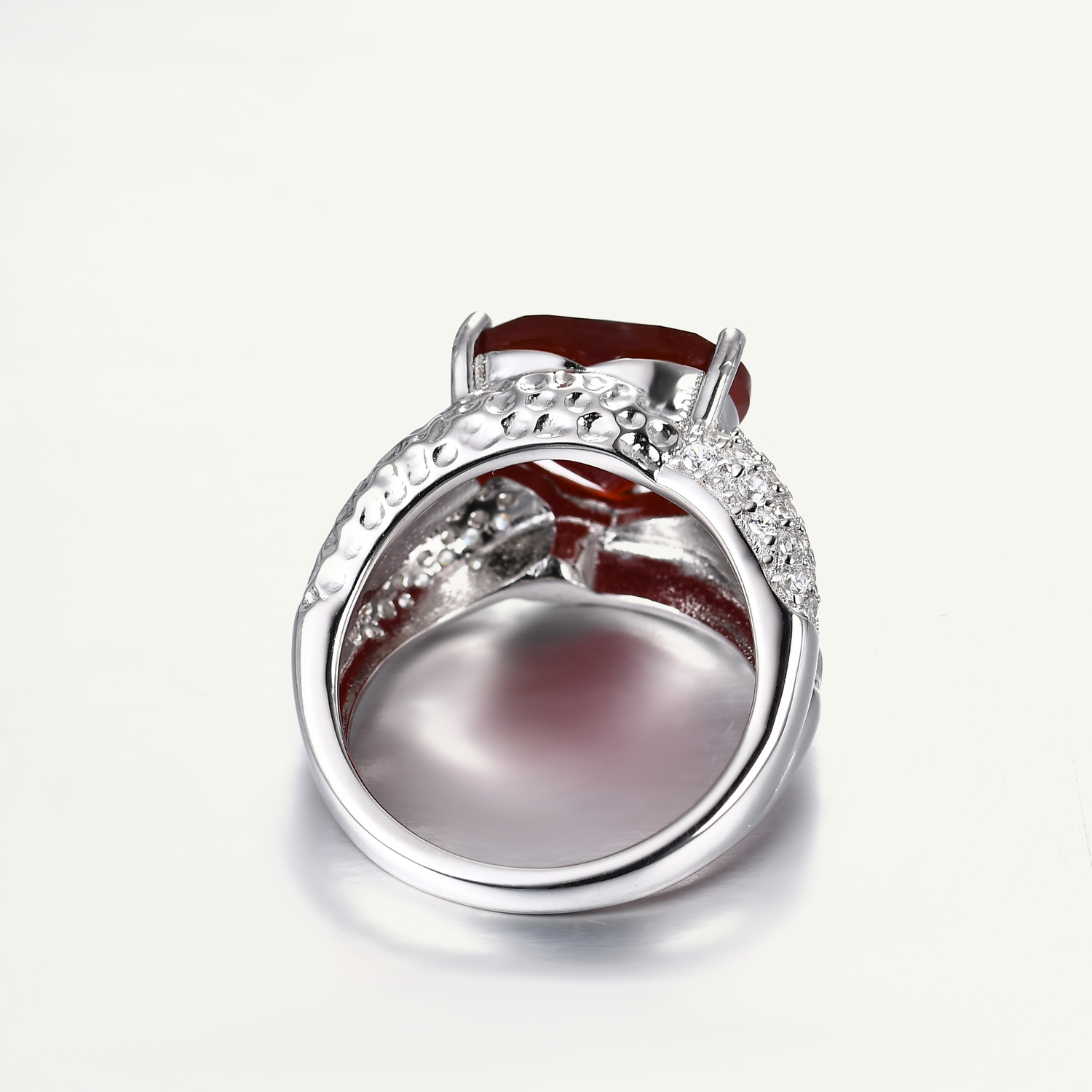 GEM'S BALLET 925 Sterling Silv – Signet Ring Men recenzja i cena
