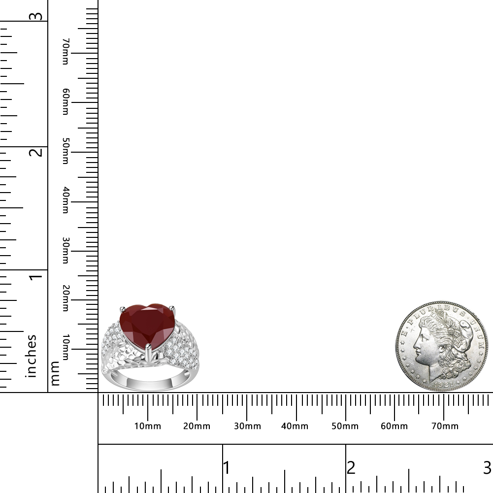 GEM'S BALLET 925 Sterling Silv – Signet Ring Men recenzja i cena