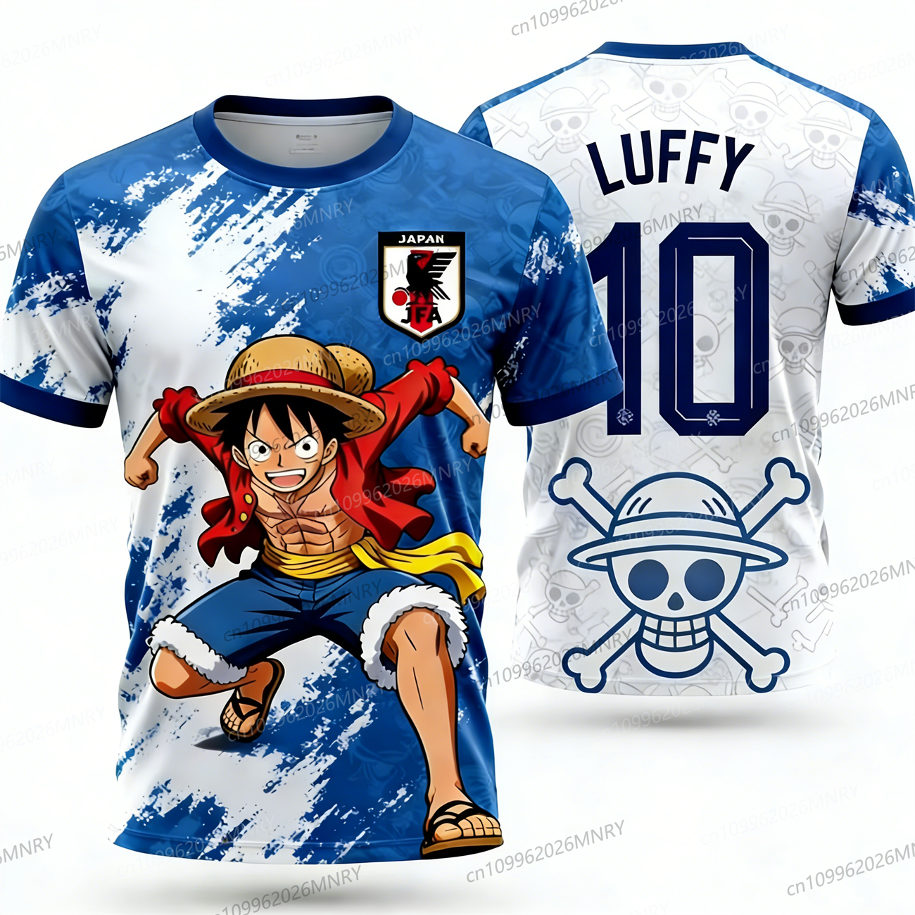 Japan One Piece Luffy T-shirt  – Men Accessories Unique recenzja i cena