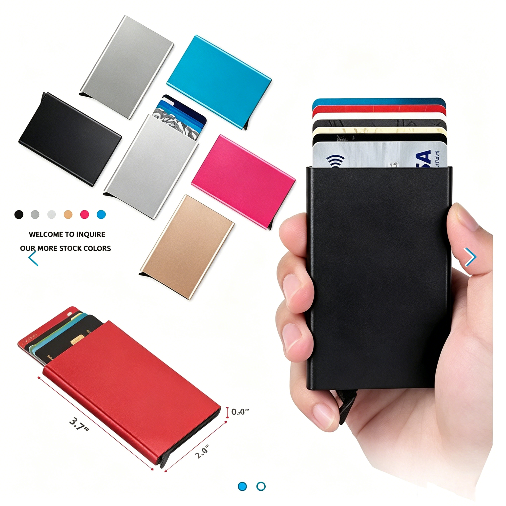 Pop Up Luxury Credit Card Hold – Card Case Minimalist recenzja i cena