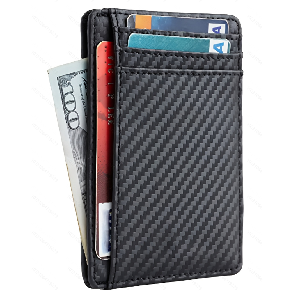 Men's Ultra-thin RFID Blocking – Card Case Minimalist recenzja i cena