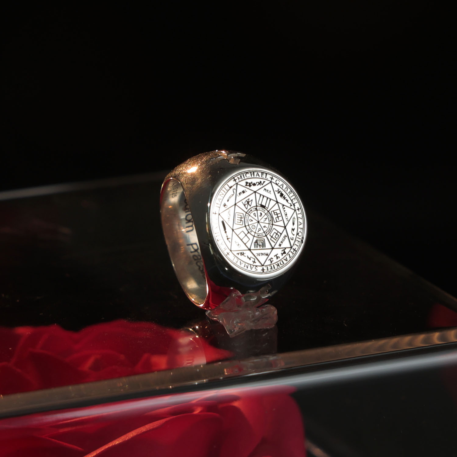 20mm Solid Signet Ring 925 Sil – Signet Ring Men recenzja i cena