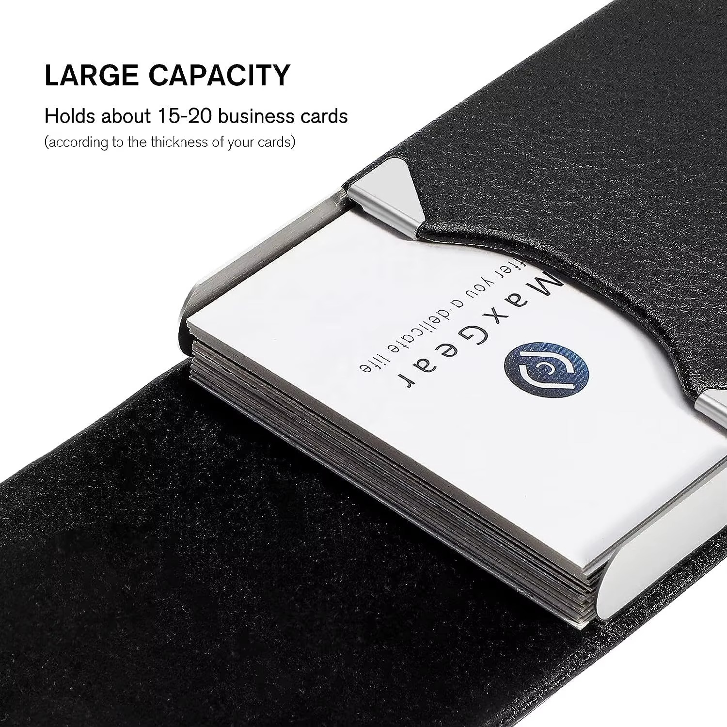 PU Leather Business Card Case  – Card Case Minimalist recenzja i cena