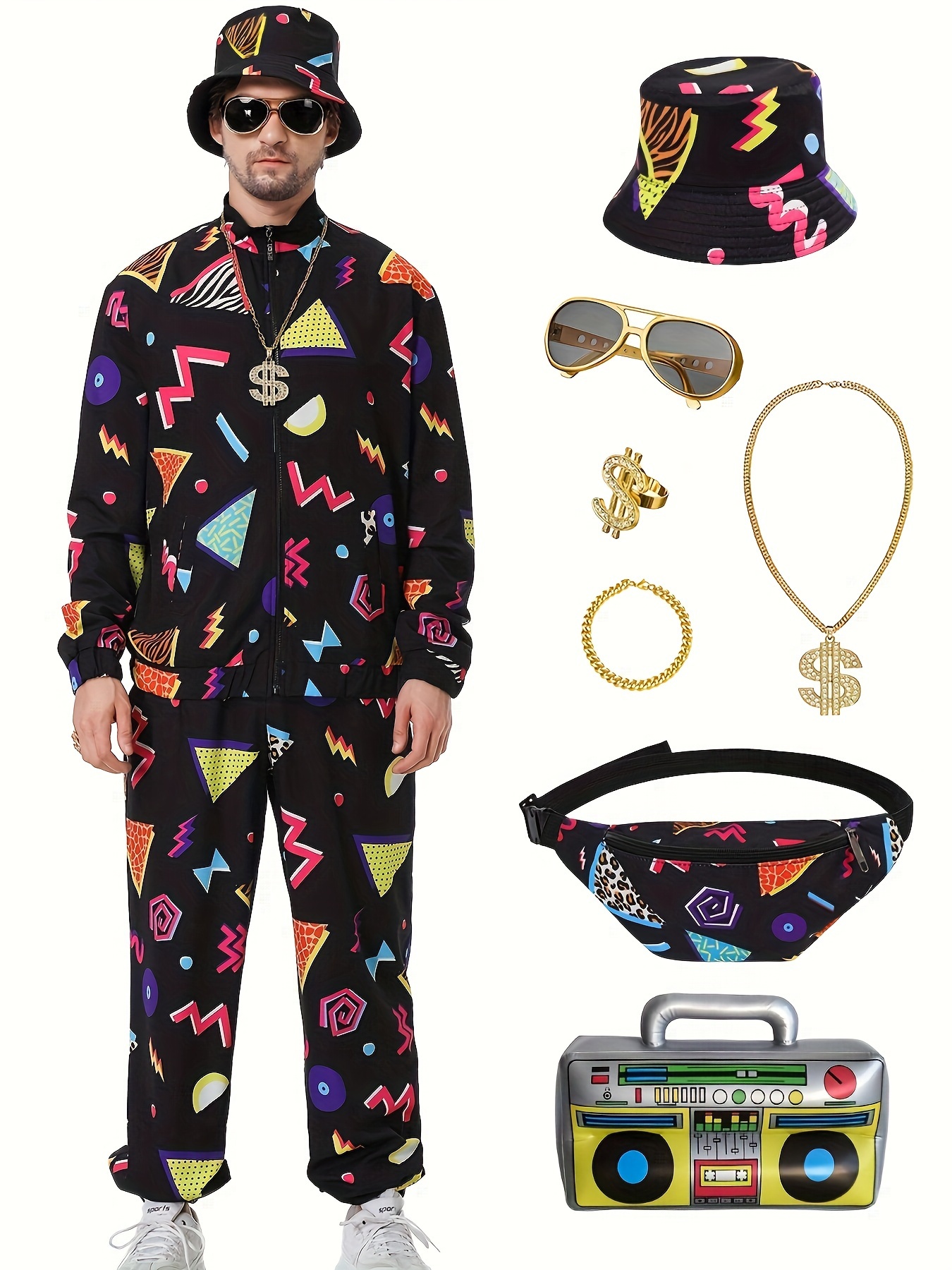 80s disco sportswear set with  – Men Accessories Hk recenzja i cena