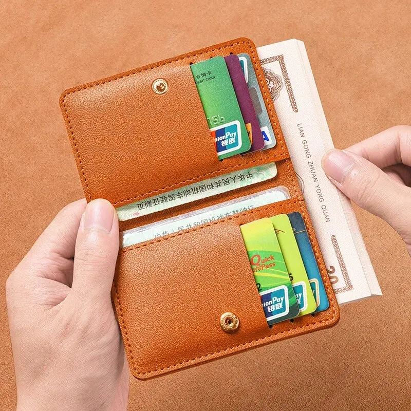 Men's Small Wallet Money Clip  – Card Case Minimalist recenzja i cena