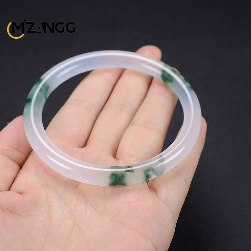Natural Green Jadeite Bangle J – Men'S Vegan Accessories recenzja i cena