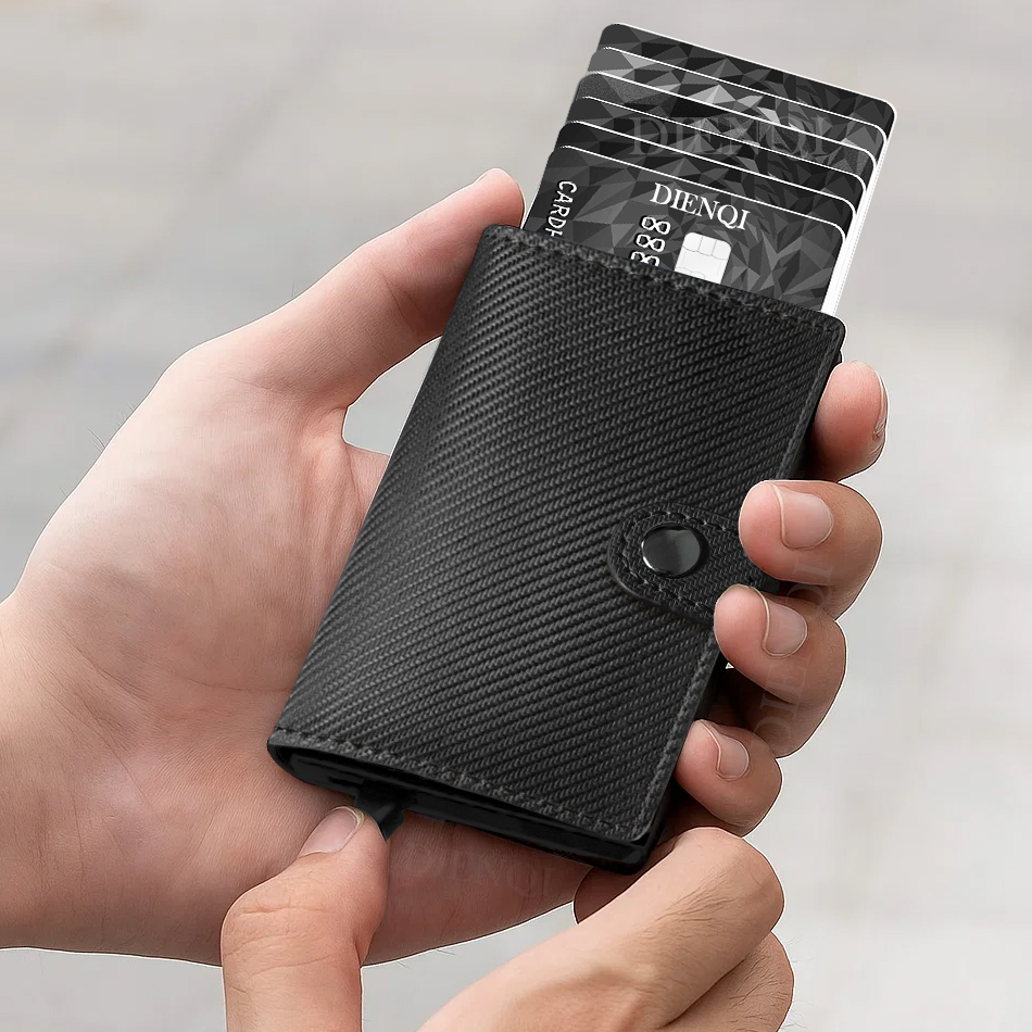 PU Leather Business Card Holde – Card Case Minimalist recenzja i cena