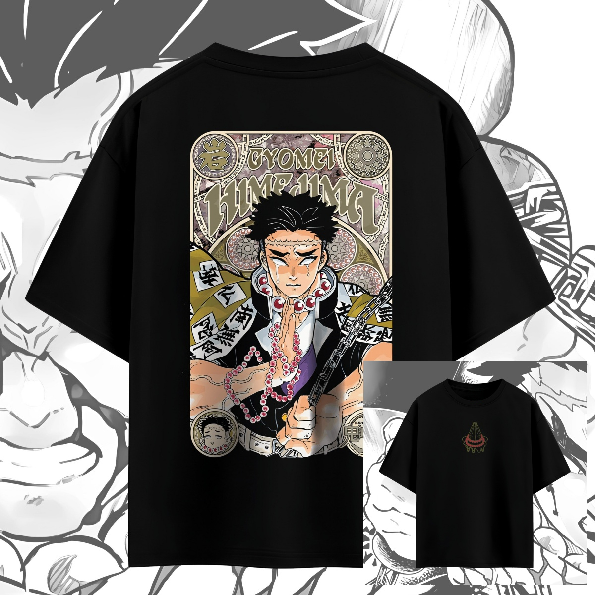 Demon Slayer Gyomei Stone Pray – Men Accessories Unique recenzja i cena