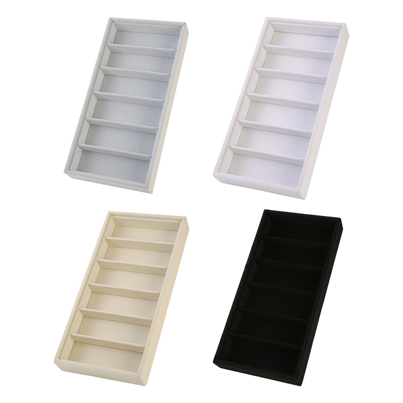Glasses Display Tray 6 Slots f – Men'S Accessories Organizer Tray recenzja i cena