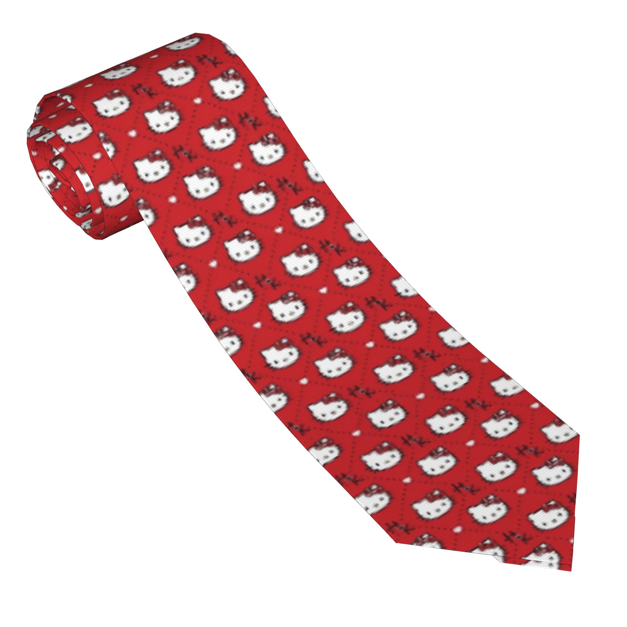 Hello Kitty HK Pattern Necktie – Men Accessories Hk recenzja i cena