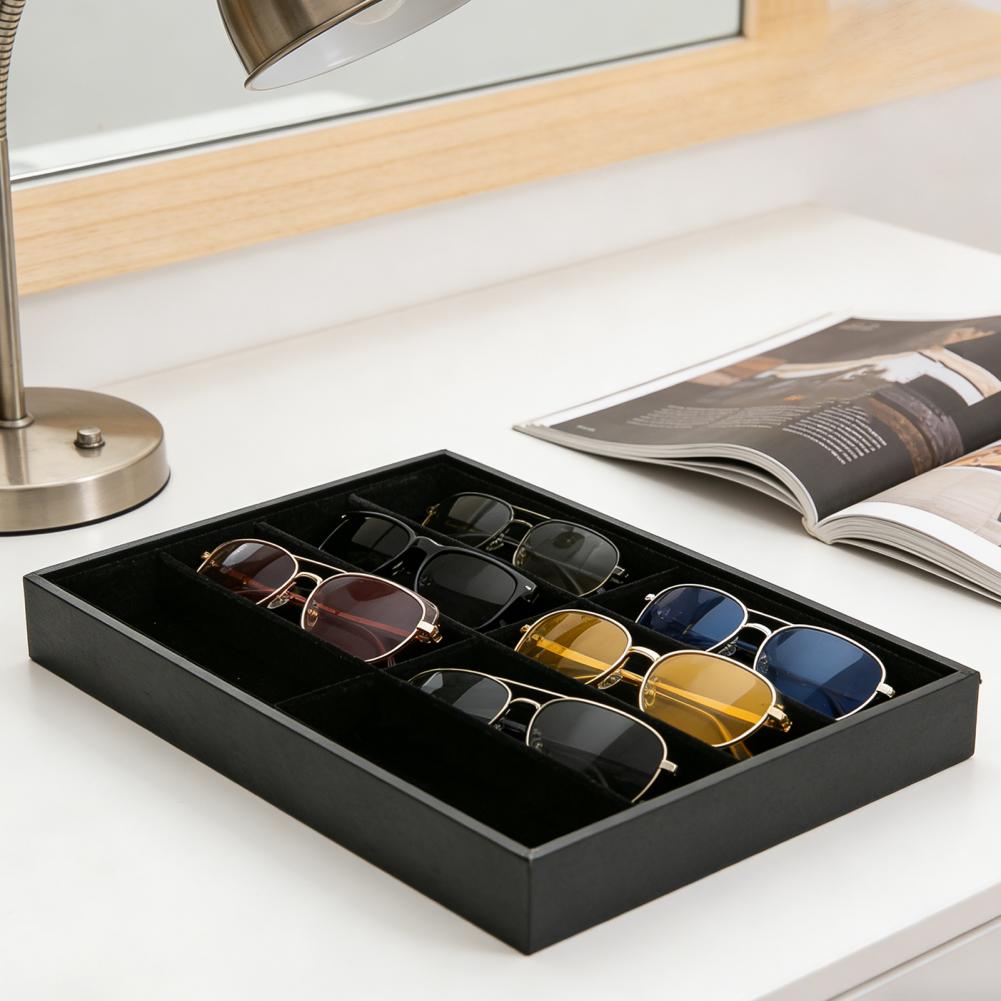 8 Grid Velvet Glasses Holder S – Men'S Accessories Organizer Tray recenzja i cena